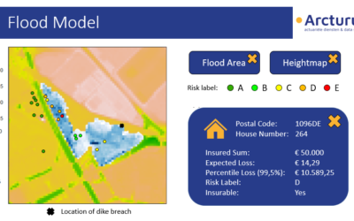 Overstromingsmodel geeft inzicht in overstromingsrisico