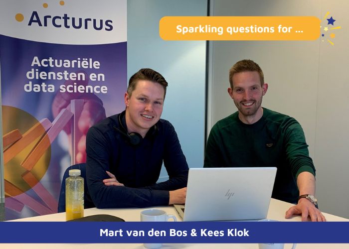 Actuarial Managers during busy times: Kees Klok & Mart van den Bos