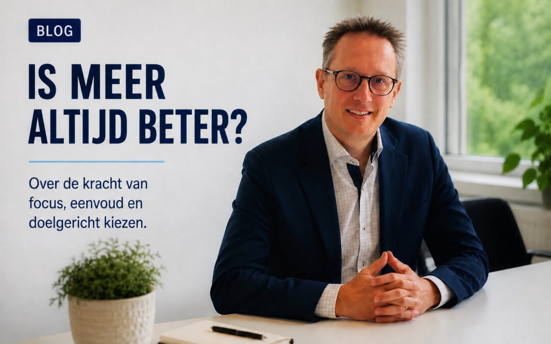 Is meer en groter altijd beter?